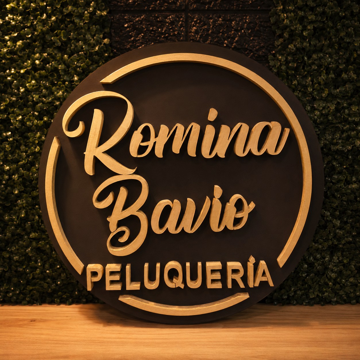 Logo en Madera